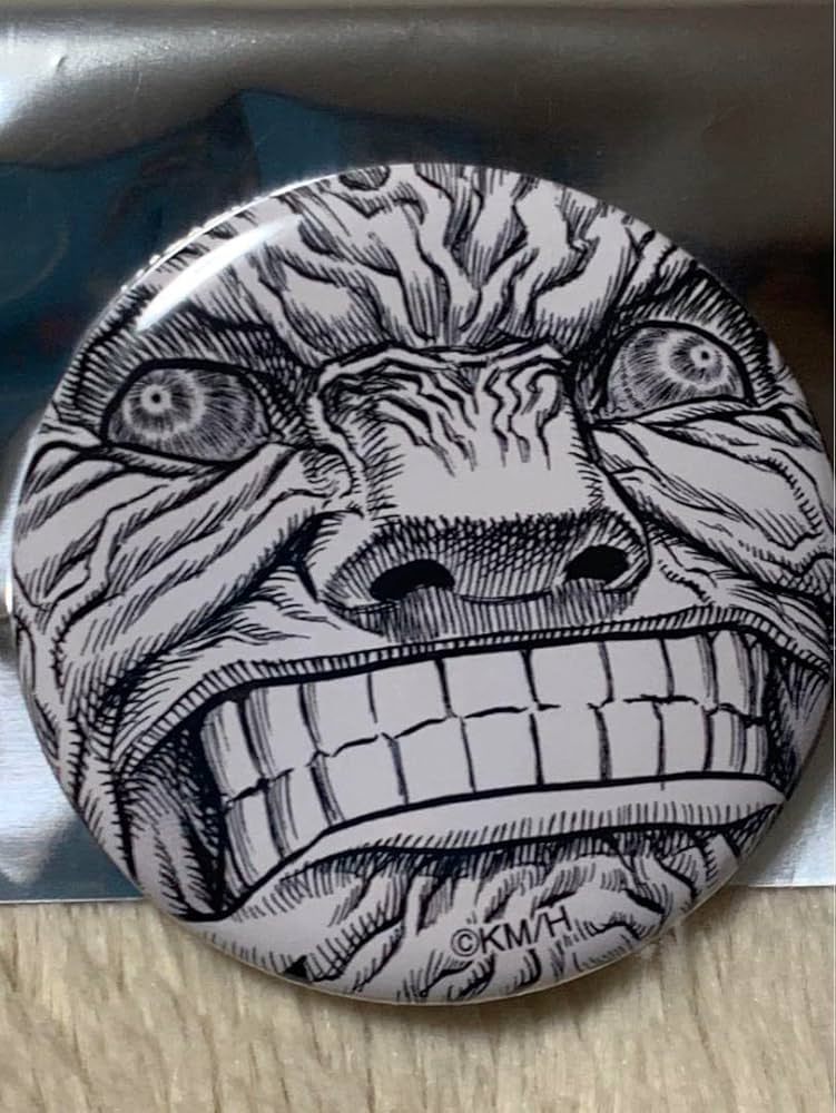 Amazon.co.jp: 大ベルセルク展 ベルセルク モズグス 缶バッジ : おもちゃ