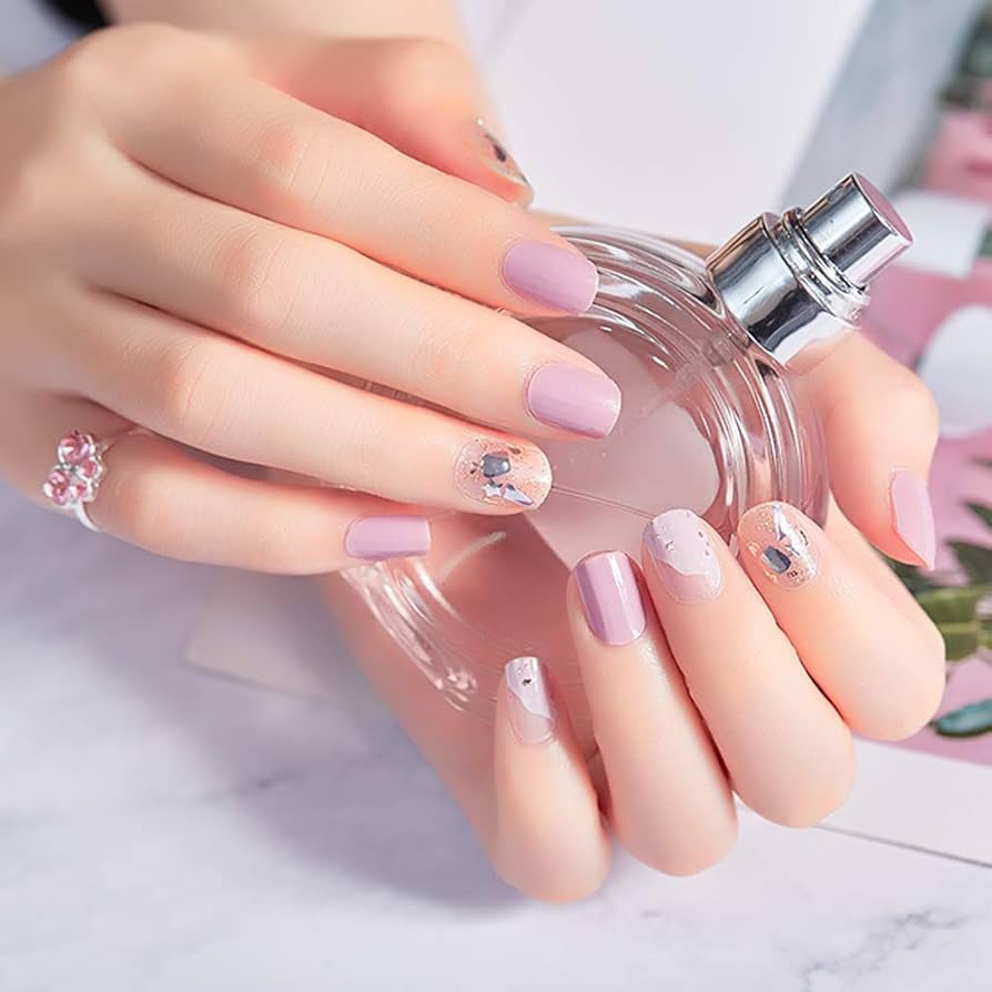 Amazon.co.jp: HERAXI ネイルシール 手の爪 20Pcs 爪やすり付き ネイル