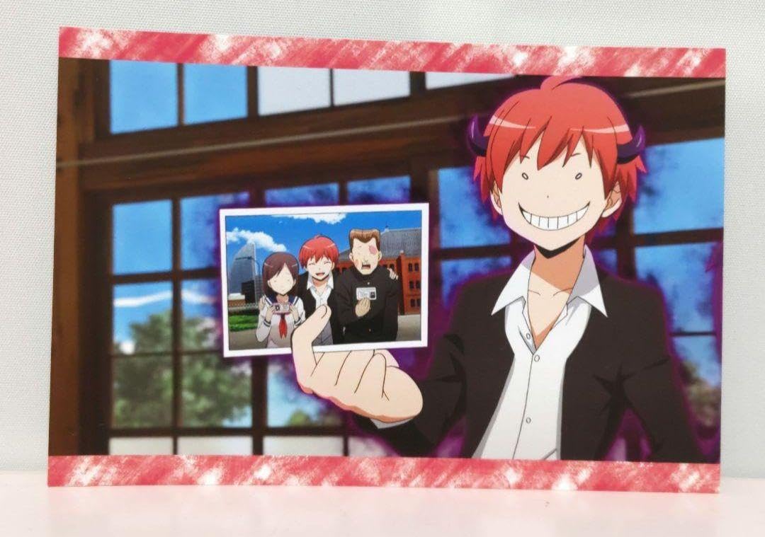 Amazon.co.jp: 暗殺教室 赤羽業 カルマ ポストカード : おもちゃ