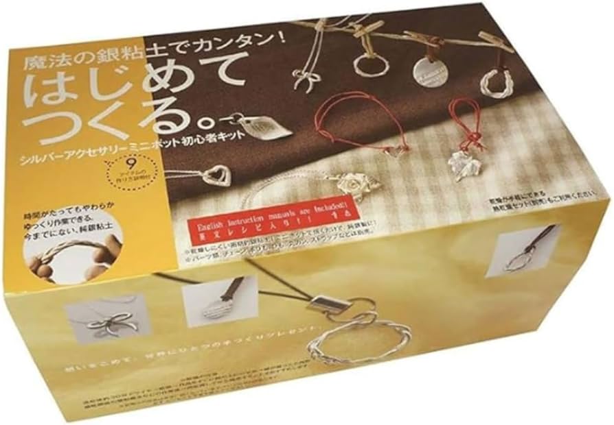 Amazon.co.jp: 日陶科学 魔法の銀粘土でカンタン初めて作る シルバー