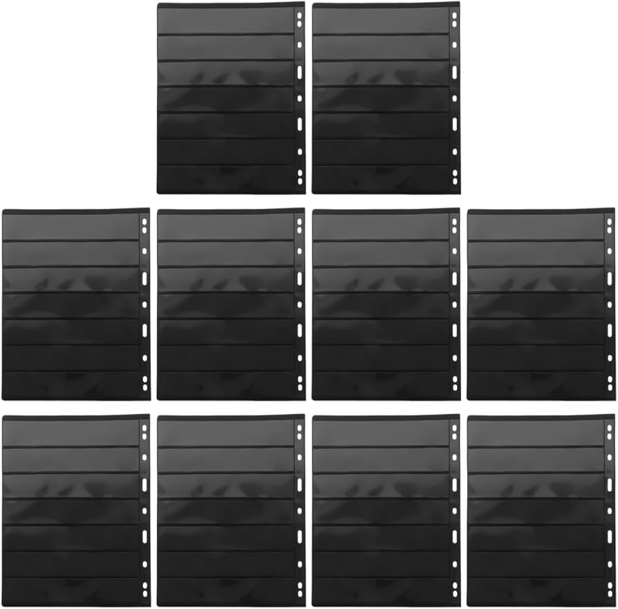 Amazon.co.jp: FOMIYES 10 枚 切手ページ 切手アルバム バインダー