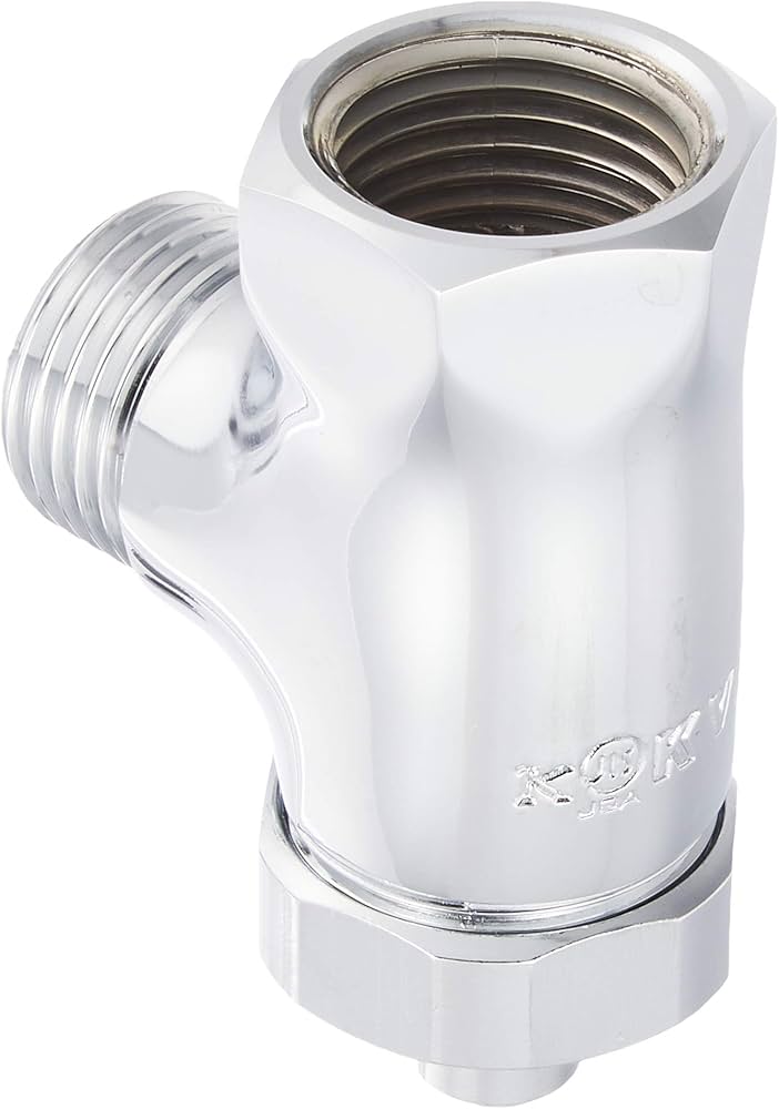 Amazon | KVK アングル形止水栓ドライバー式 K6AP4-10 | 止水栓・バルブ