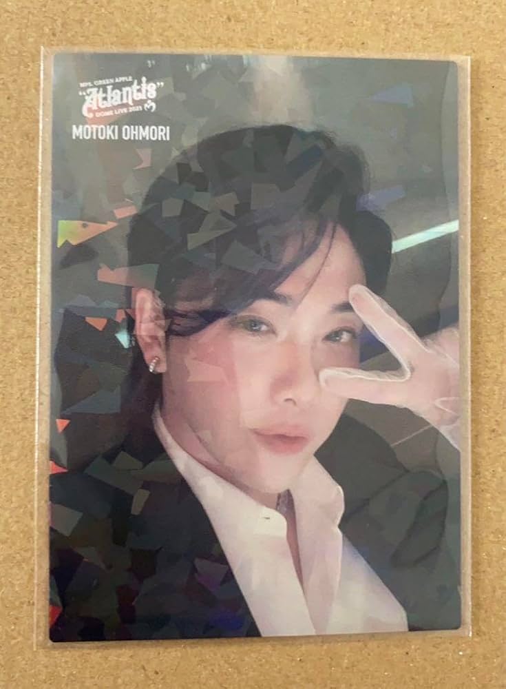 Amazon.co.jp: Mrs. GREEN APPLE 大森元貴 レア フォトカード ミセス