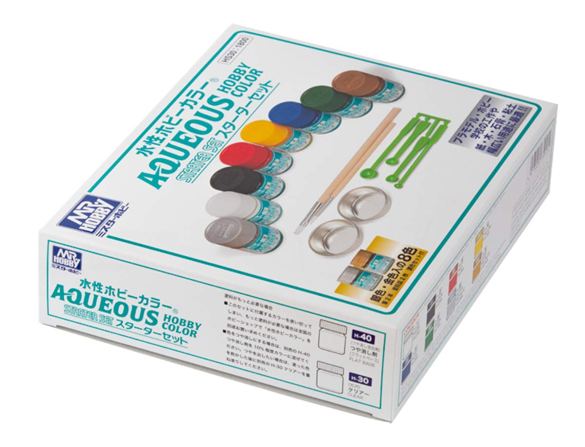 Amazon | GSIクレオス 水性ホビーカラー スターターセット 模型用塗料