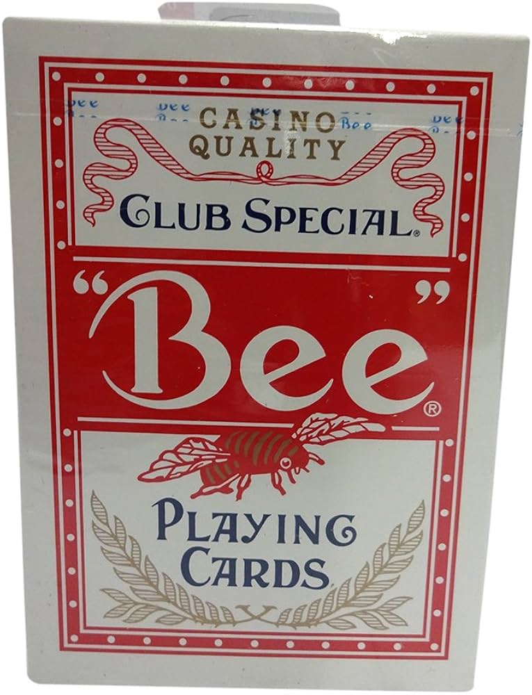 Amazon.co.jp: Bee(ビー) No.92 Club Special トランプ 赤 ゴールド