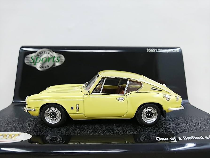 Amazon | □ VITESSEビテス 1/43 35651 限定 Triumph GT6 イエロー