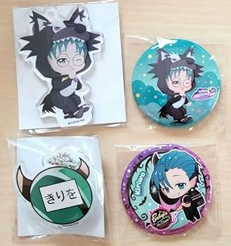 アミィ・キリヲ 入間くん Bouquet トレーディングホロ缶バッジ AJ