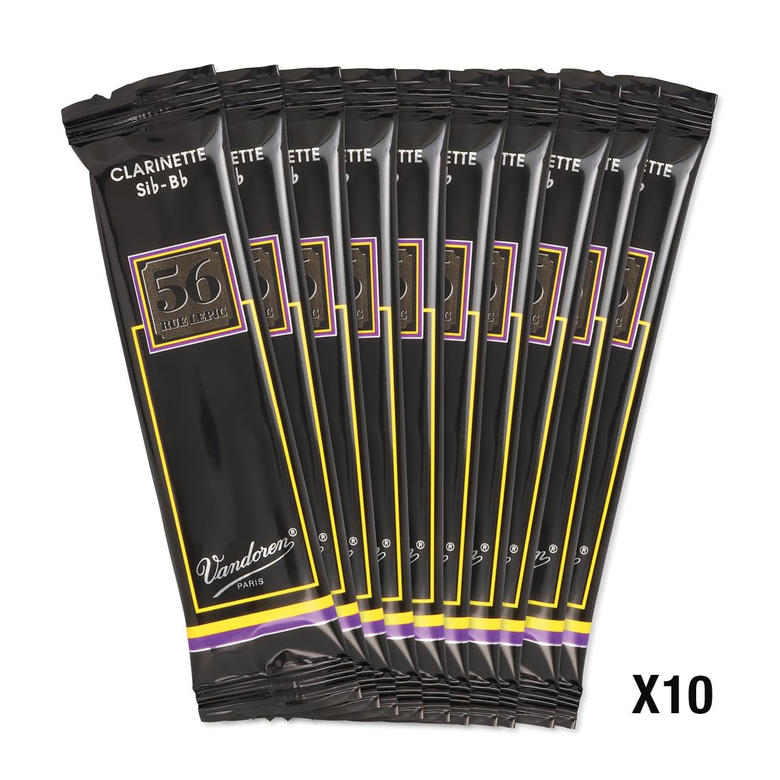 Amazon | バンドーレン B♭クラリネットリード ルピック56 硬さ:3-1/2
