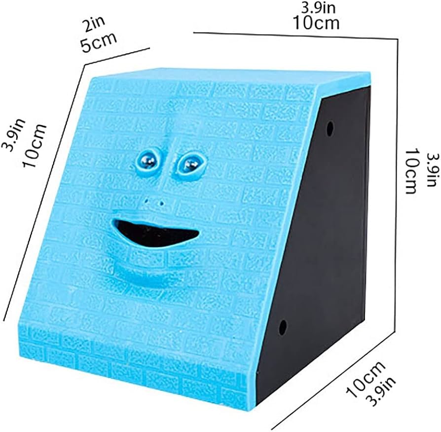 Amazon.co.jp: マネー ボックス 貯金箱 クリエイティブな人間の顔自動