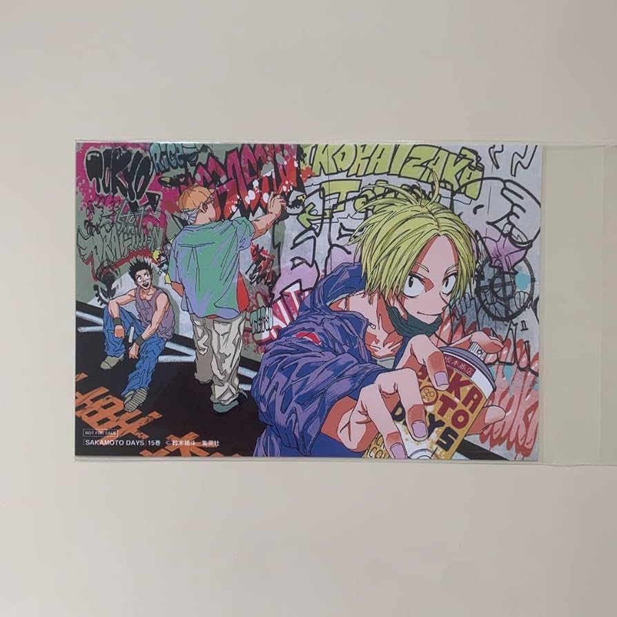Amazon.co.jp: サカモトデイズ 15巻 特典 イラストカード ポストカード