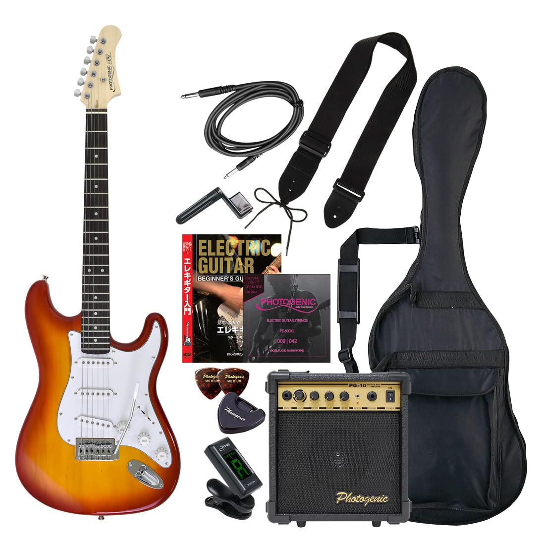 Amazon | Photogenic フォトジェニック エレキギター 初心者入門