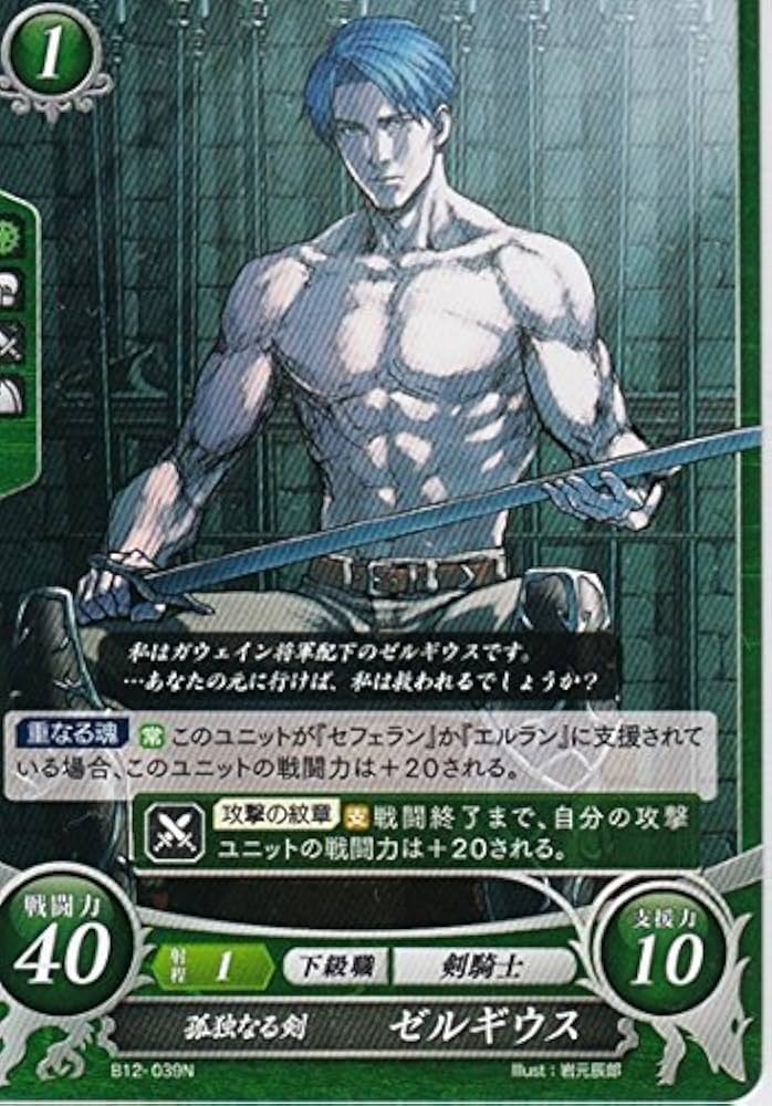 Amazon.co.jp: ファイヤーエンブレム0サイファ「荒れ狂う破濤」B12