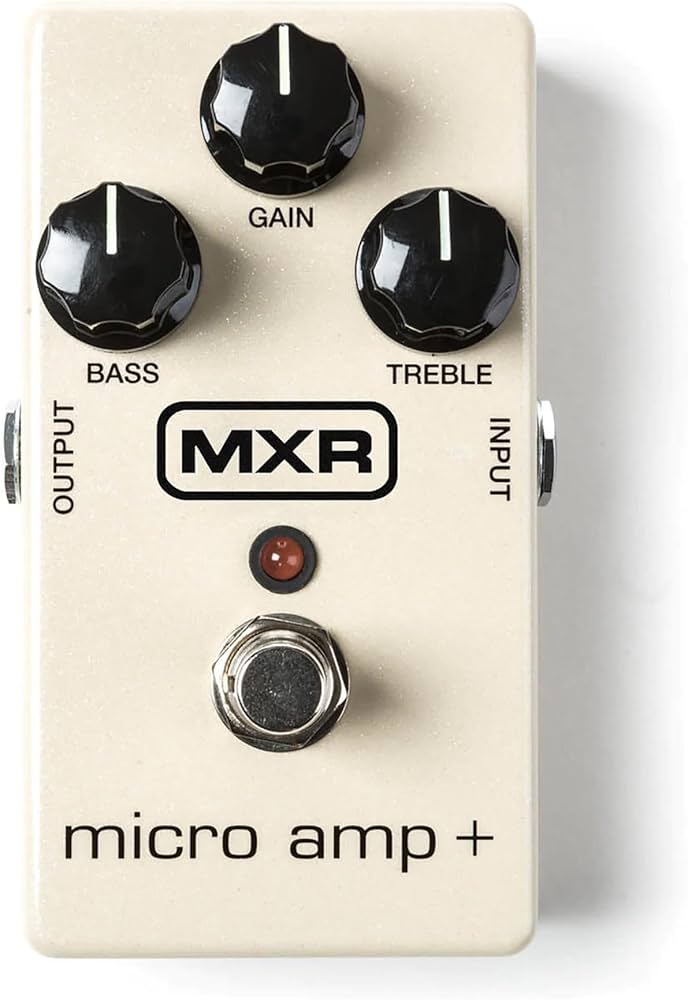 Amazon.com: MXR® Micro Amp+ : Musical Instruments