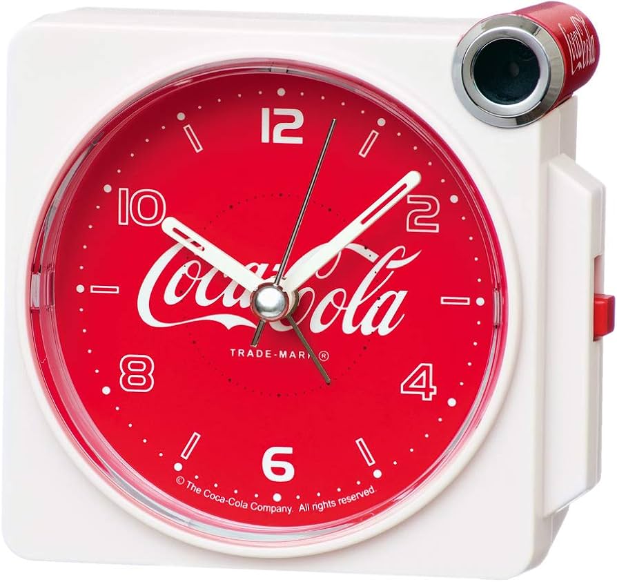 Amazon.co.jp: セイコークロック 目覚まし時計 置き時計 コカ・コーラ