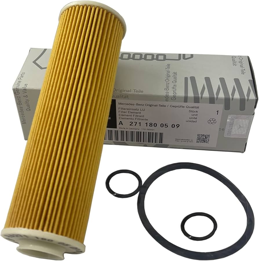 2711800509 Replacement for Mercedes-Benz Engine Oil Filter Set