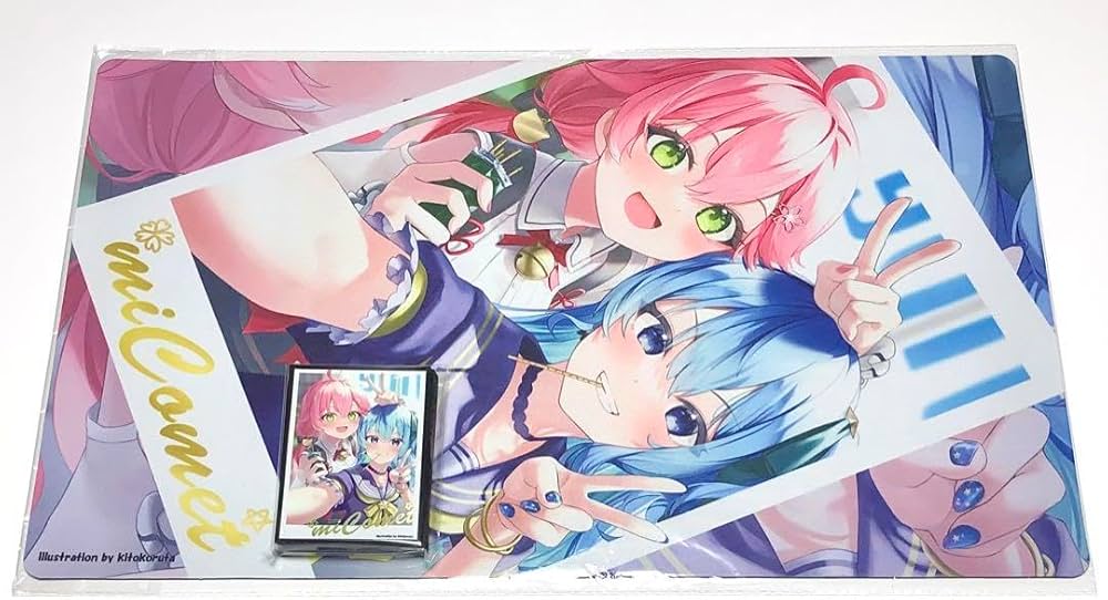 Amazon.co.jp: さくらみこ 星街すいせい みこめっと スリーブ プレイ