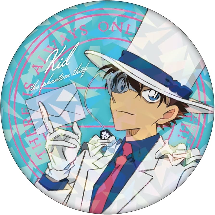 Amazon | トーシンパック 名探偵コナン ホログラム缶バッジ(手紙