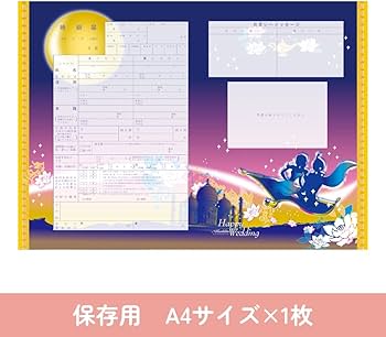 Amazon | 婚姻届 （ 提出用 記念用 3枚セット ） 【 令和 新元号対応