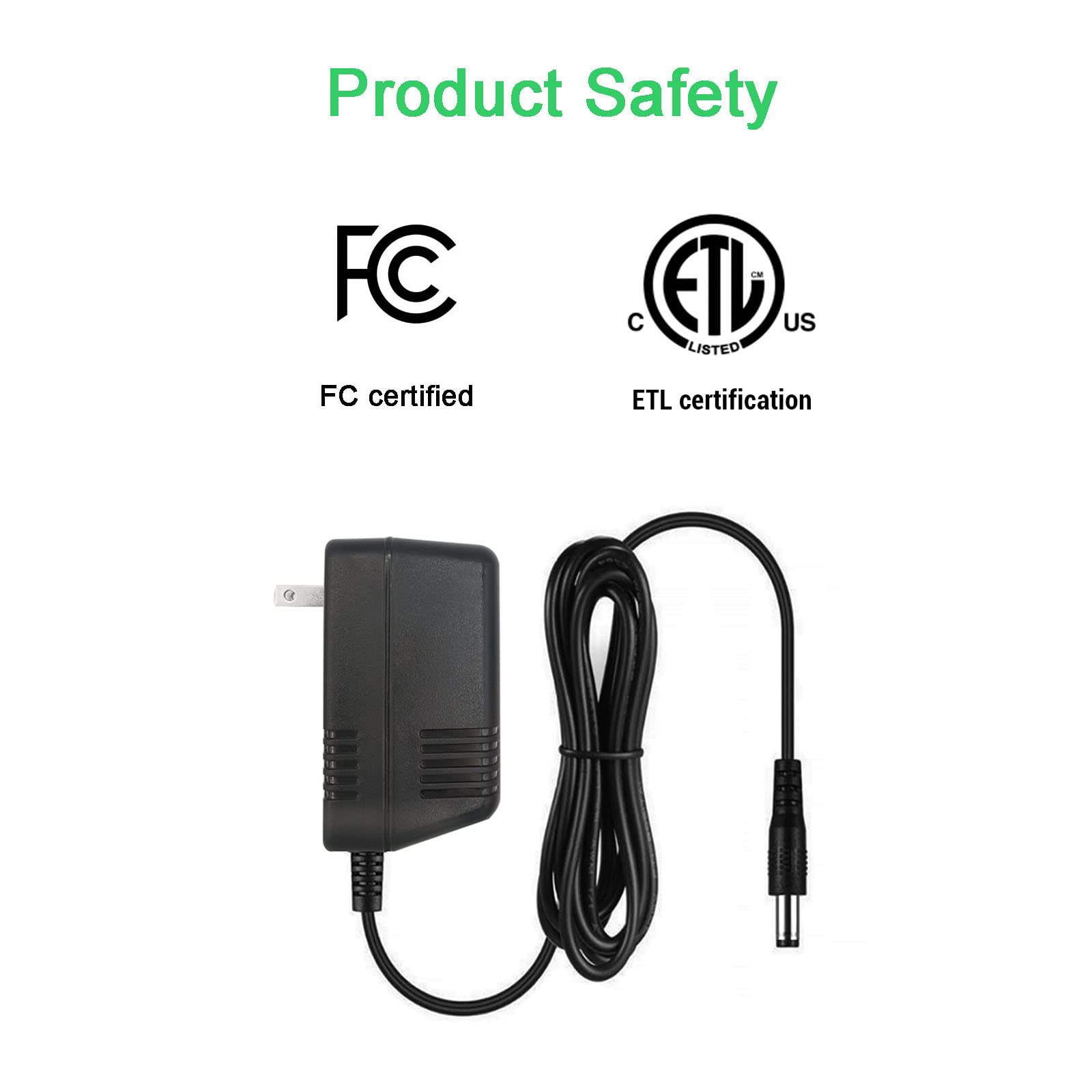 MyVolts 9V Power Supply Adaptor Compatible with Digitech Whammy 4