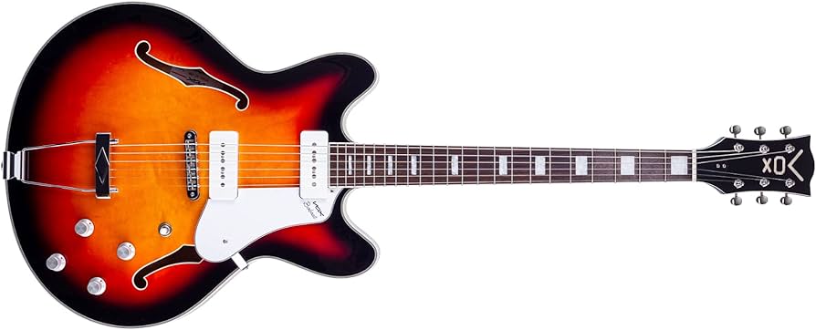 Amazon.co.jp: VOX ヴォックス エレクトリック・セミホロー・ギター