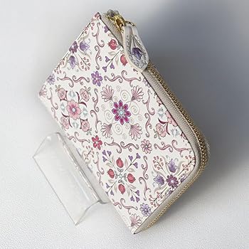 Amazon.co.jp: [浅草文庫] 友禅染 L字ファスナー ミニ 財布 オリエント