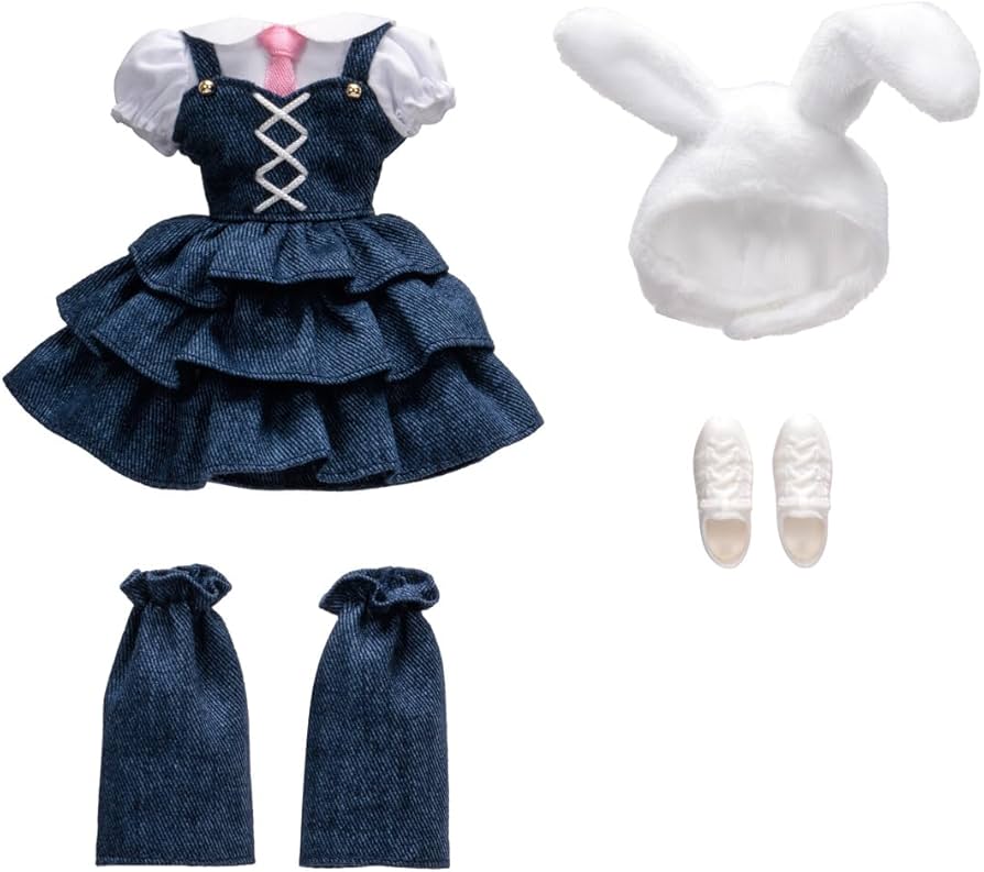 Amazon.co.jp: タカラトミー リカちゃん ドレス LW-04 うさぎのお茶会