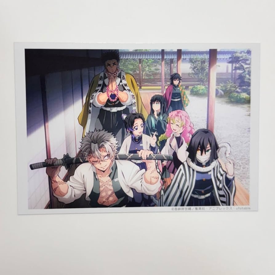 Amazon.co.jp: 鬼 滅 柱稽古編 OP くじ 柱 冨岡義勇 不死川実弥 伊黒小