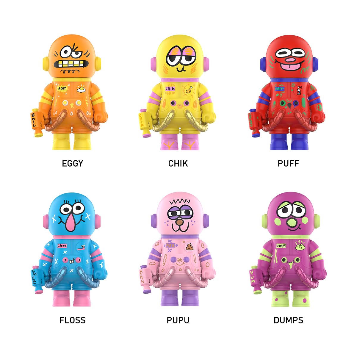 Amazon | POP MART MEGA SPACE MOLLY 400% JON BURGERMAN SPACE CADETS