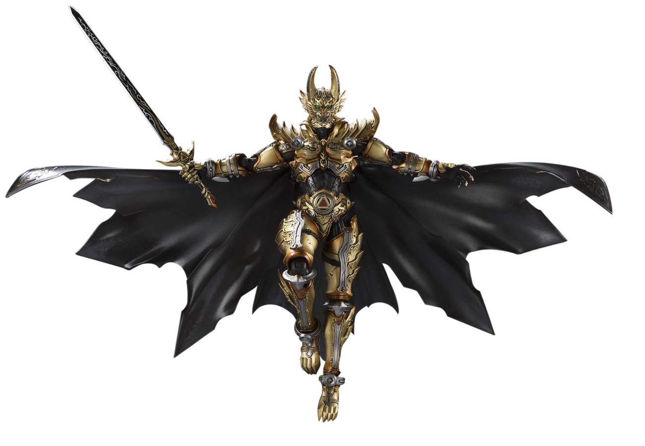Amazon.co.jp: TAMASHII NATIONS 魔戒可動 黄金騎士 ガロ(冴島鋼牙) 約