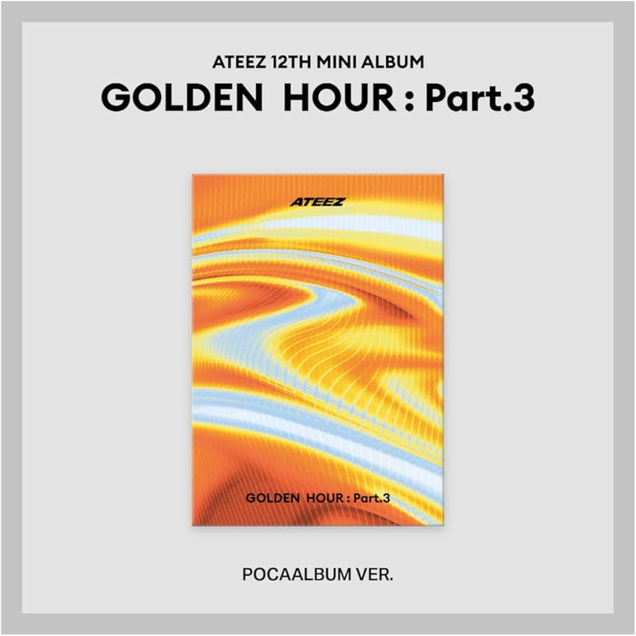 A'TEEZ GOLDEN HOUR : Part.3 POCA Version with Tracking Sealed ATZ