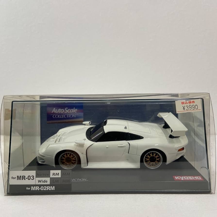 Amazon | 京商 MINI-Z PORSCHE 911 GT1 White ASCオートスケール