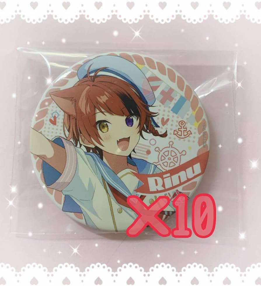 Amazon.co.jp: 莉犬くん マリン 缶バッジ : おもちゃ