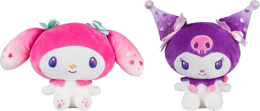 Amazon.com: My Melody™ 50th & Kuromi™ 20th Anniversaries 8-Inch
