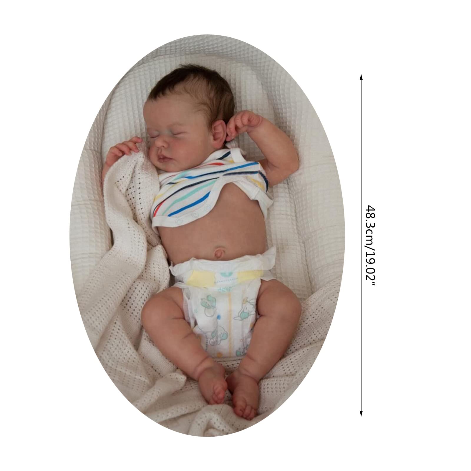 Amazon.co.jp: かわいい睡眠人形 リボーンドール 女の赤ちゃん 目を