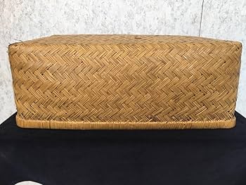 Amazon.co.jp: 行李 O-15 こうり 竹行李 柳行李 収納箱 衣装箱 小物