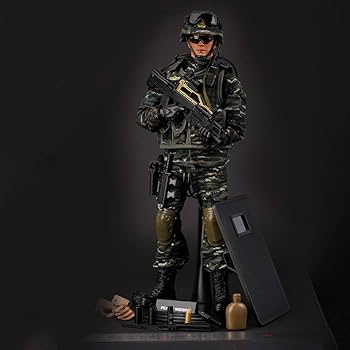 Amazon.co.jp: Scakbyer 12インチ アクションフィギュア ミリタリー