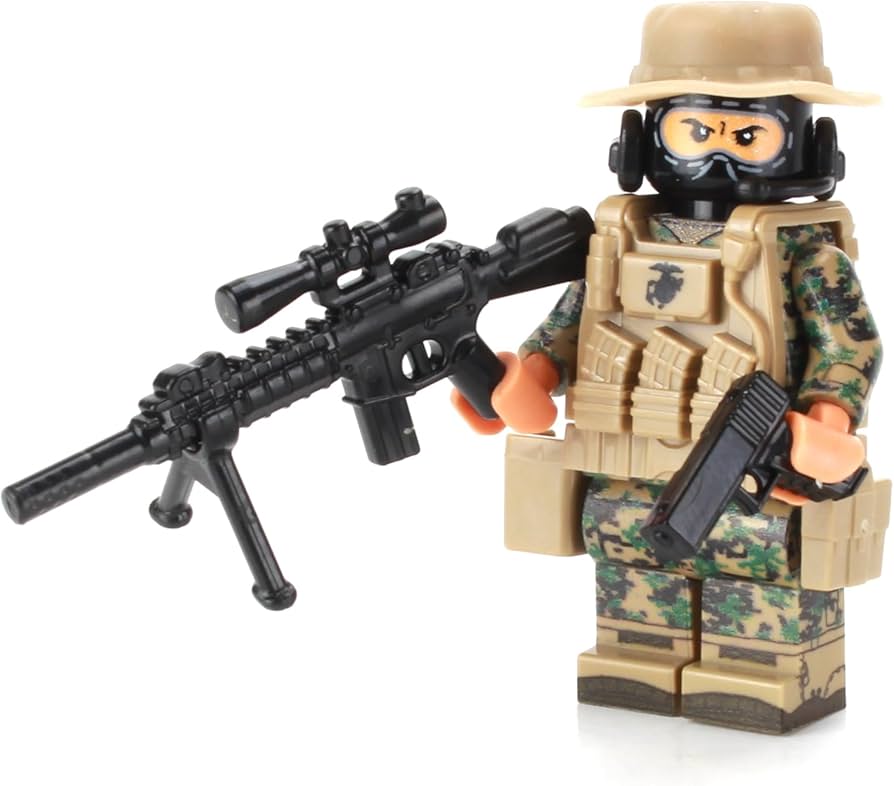 Amazon.co.jp: [バトルブリック] アメリカ海兵隊武装偵察部隊 フォース