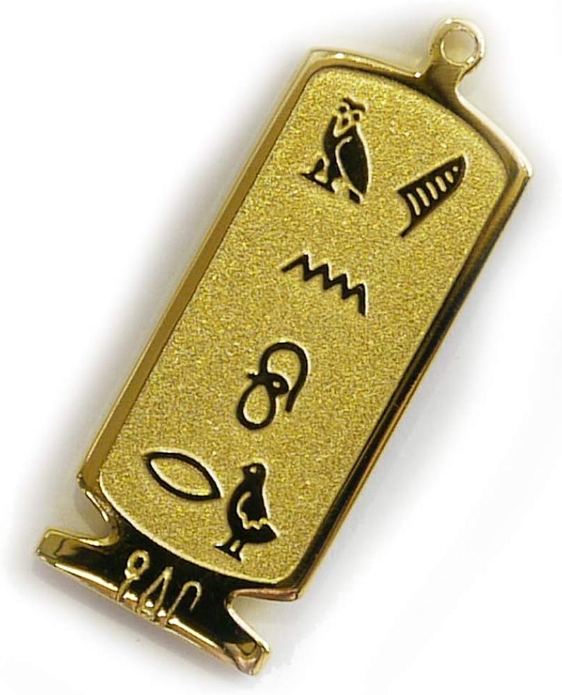 Amazon | （展示品）ヒエログリフ ペンダント みのる 名前ネーム