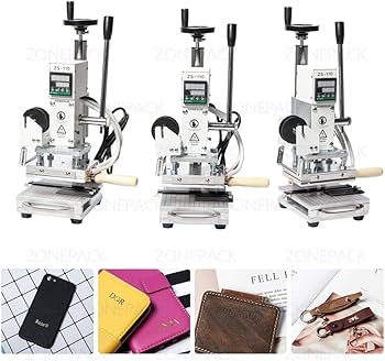 Amazon.com: ZONEPACK Hot Foil Stamping Machine with Sliding