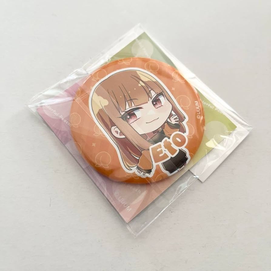 Amazon.co.jp: カラフルピーチ 缶バッジ 2023 えと からぴち : おもちゃ