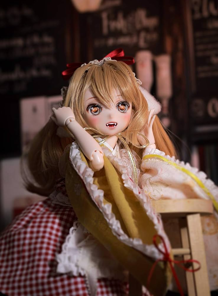 Amazon | BJDドール 球体関節人形 1／4 40cm 女 人形本体 ヘッド+