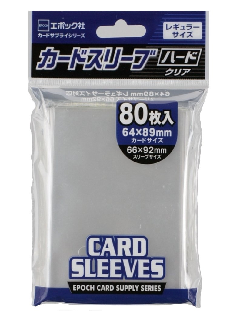 Amazon.co.jp: エポック社 カードスリーブ プラスチック レギュラー