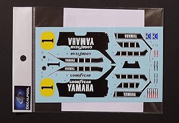 Amazon | タミヤ 1/12 ヤマハ YZR500 用 デカールのみ ケニー ロバーツ