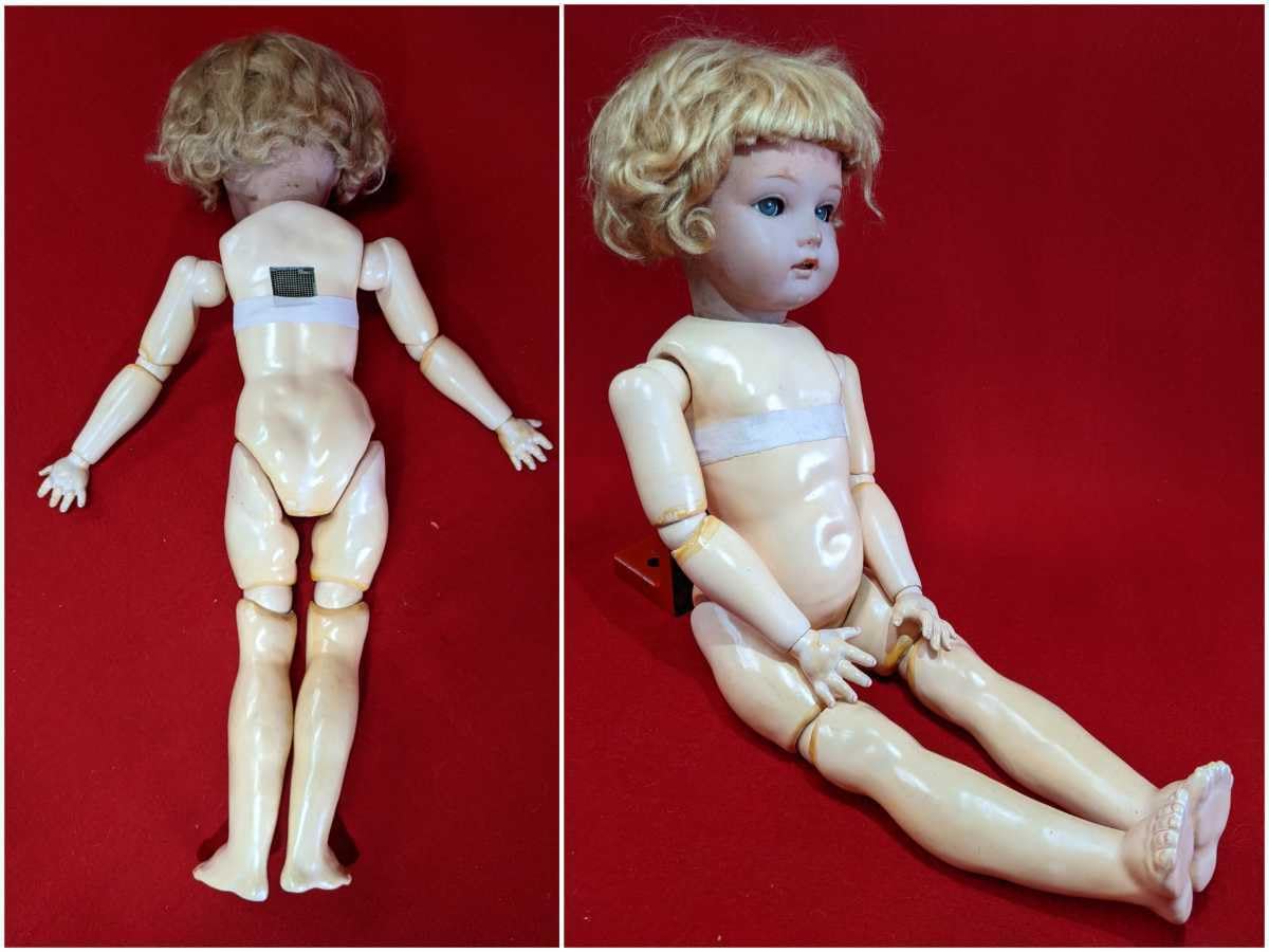 ドイツ 男の子 コンポジションドール ビスクドール 骨董 アーモンド