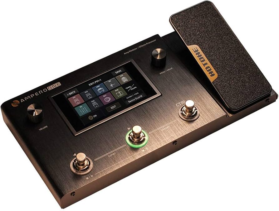 Amazon.com: Hotone Ampero One MP-80 Guitar Bass Amp Modeling IR