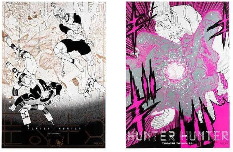 Amazon.co.jp: 冨樫義博展グッズ HUNTER×HUNTER B2グラフィック