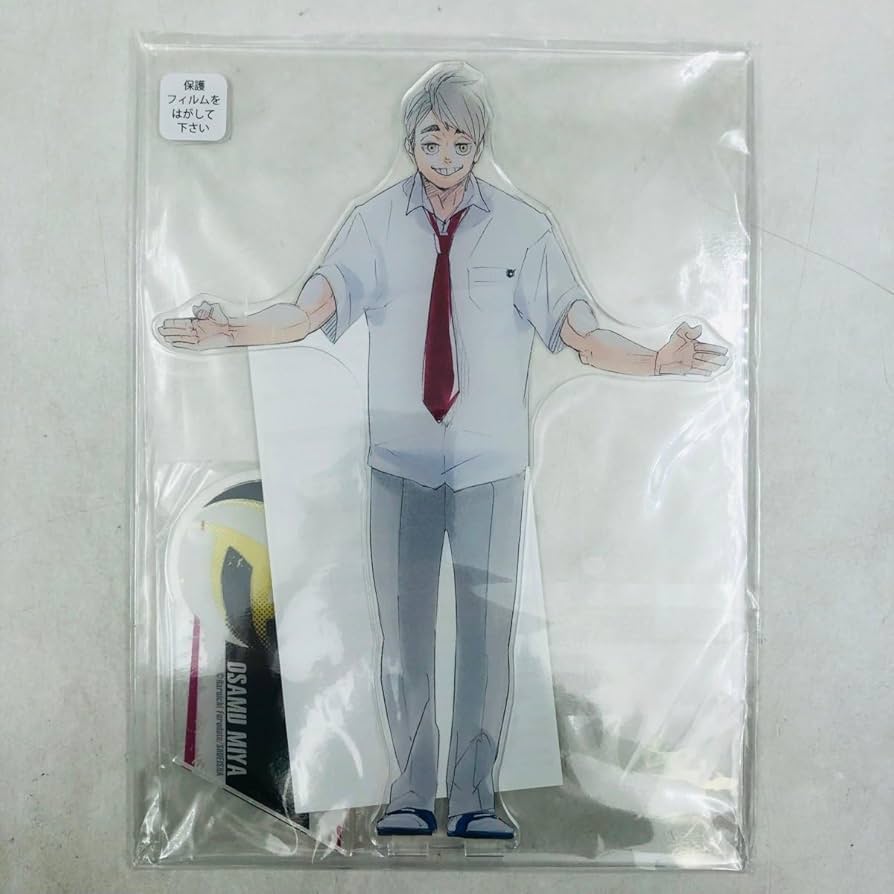 Amazon | 集英社 ハイキュー アクリルMEGAフィギュア 宮治 2 描き