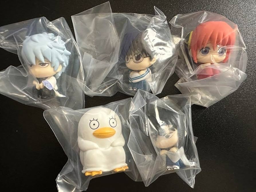 Amazon.co.jp: 銀魂 まちぼうけ 第一弾 フィギュア 全5種コンプリート