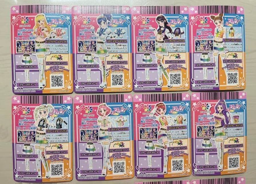 Amazon.co.jp: [スターアニスのスリーブ ]アイカツカード 初期 スター