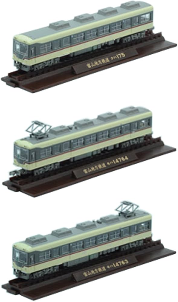 Amazon | 鉄道コレクション 鉄コレ 富山地方鉄道14760形 (旧塗装) 3両